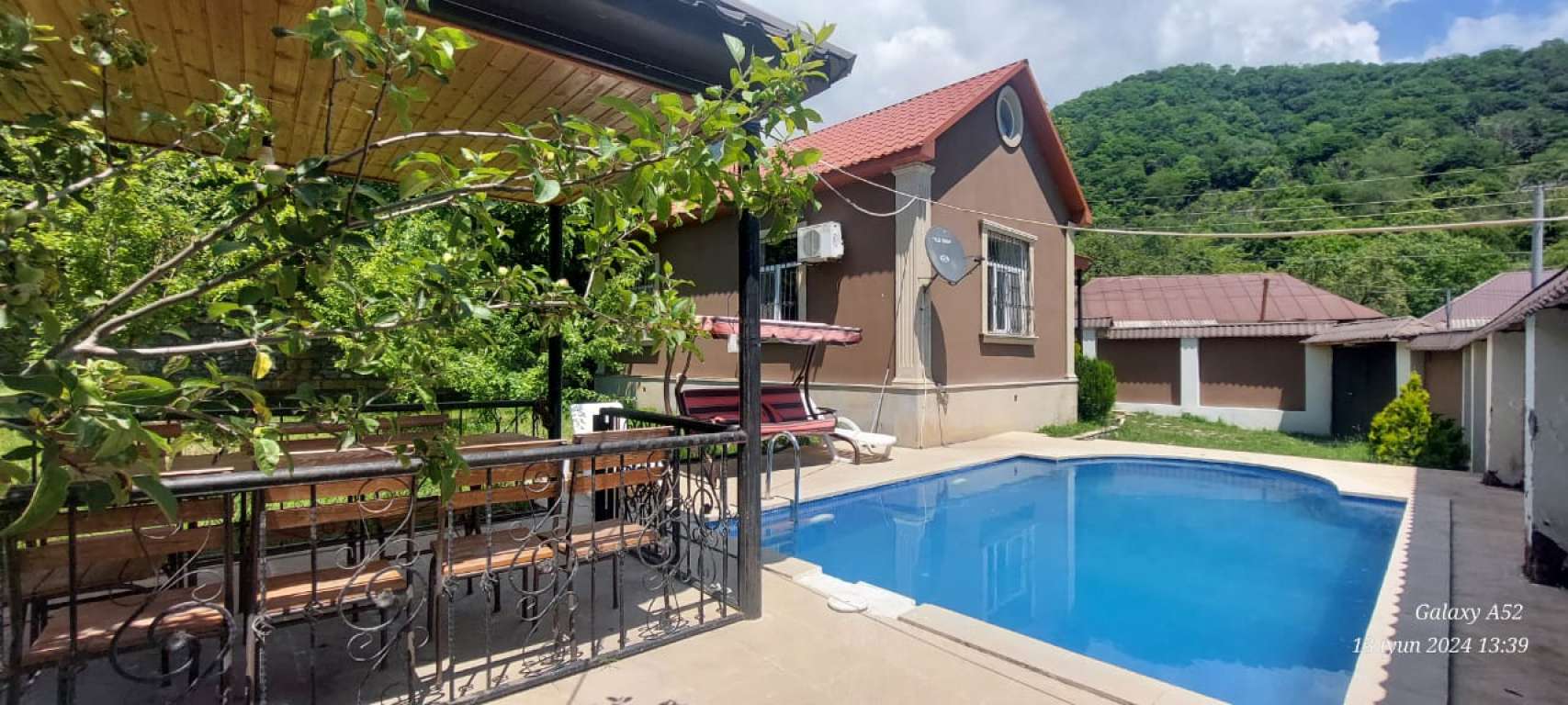 Qəbələ XXP2+PQJ Sədinin Bağı, Piknik yeri, Vandam, Azərbaycan Azərbaycanda günlük kirayə Həyət evi / Villa 220 AZN-a 3 otaqlı