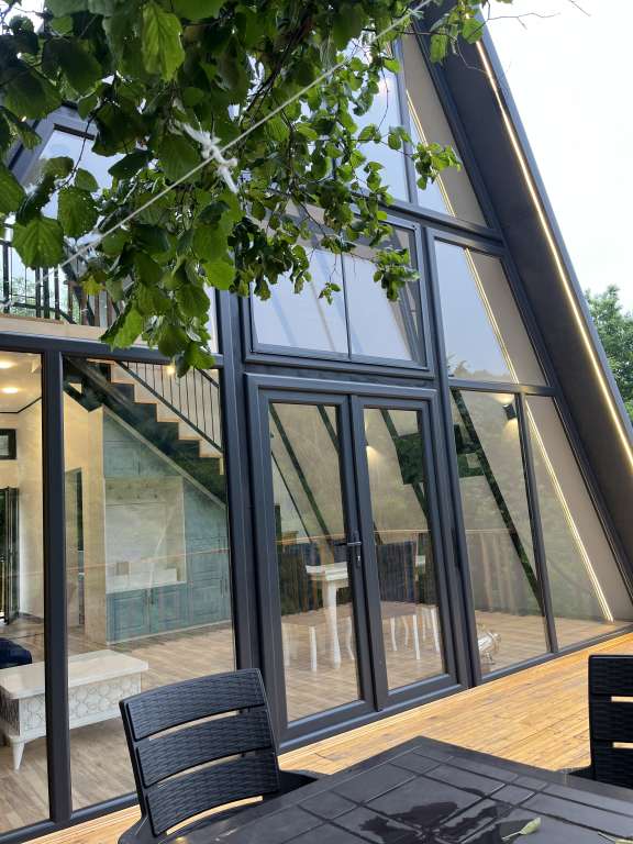 İsmayıllı Qalacıq Valley houses günlük kirayə A-Frame 150 AZN-a 2 otaqlı