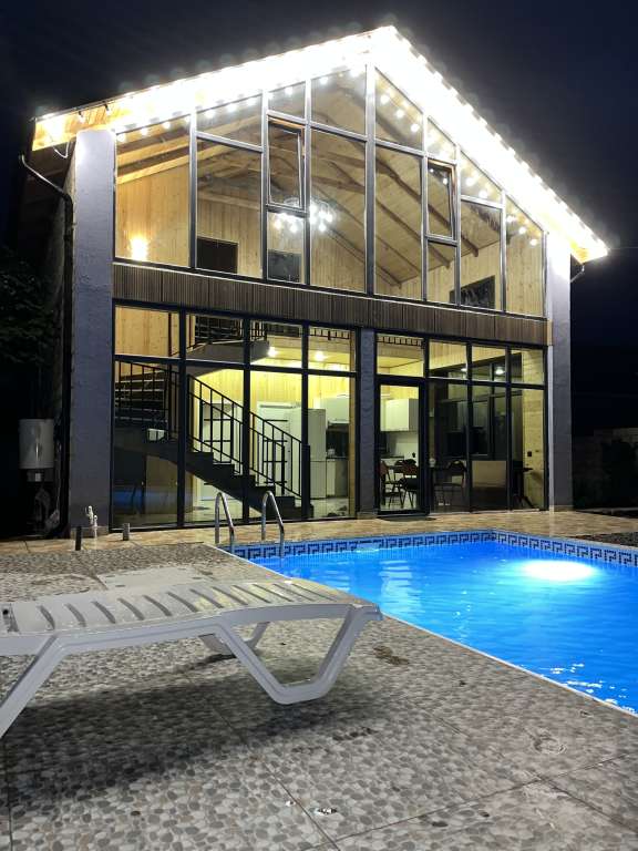 Qəbələ WWXX+QQ Вандам, Азербайджан Azərbaycanda günlük kirayə Həyət evi / Villa 130 AZN-a 5 otaqlı