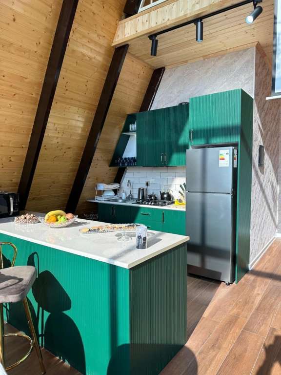 Qəbələ Vəndam qəsəbəsi günlük kirayə A-Frame 150 AZN-a 3 otaqlı