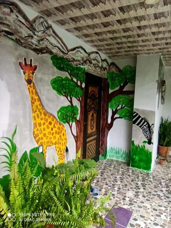 Qax Qaxbaş günlük kirayə Həyət evi / Villa 70 AZN-a 3 otaqlı