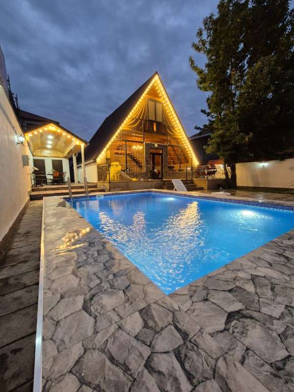 Qəbələ Qəbələ, Азербайджан günlük kirayə Həyət evi / Villa 150 AZN-a 4 otaqlı