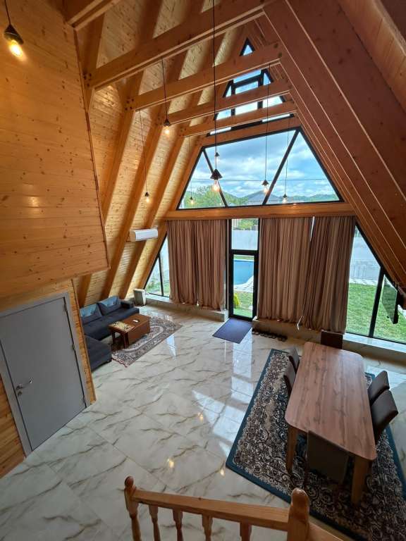 Qəbələ Qəbələ, Азербайджан günlük kirayə A-Frame 170 AZN-a 4 otaqlı