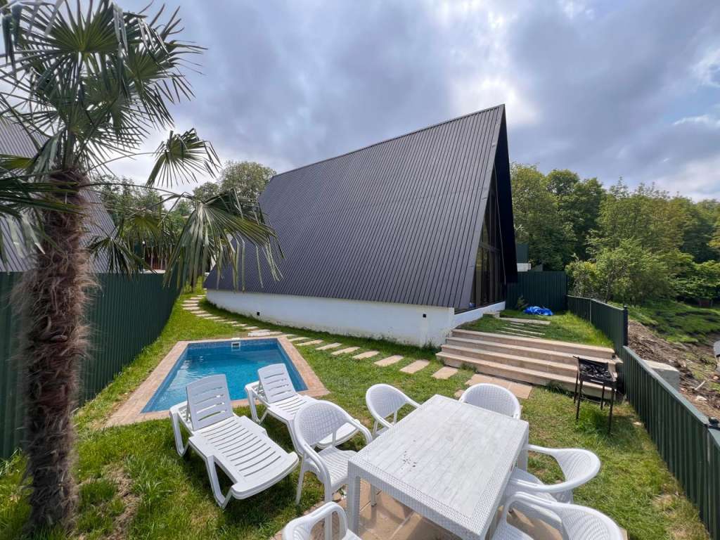 Quba Quba, Азербайджан günlük kirayə A-Frame 200 AZN-a 4 otaqlı