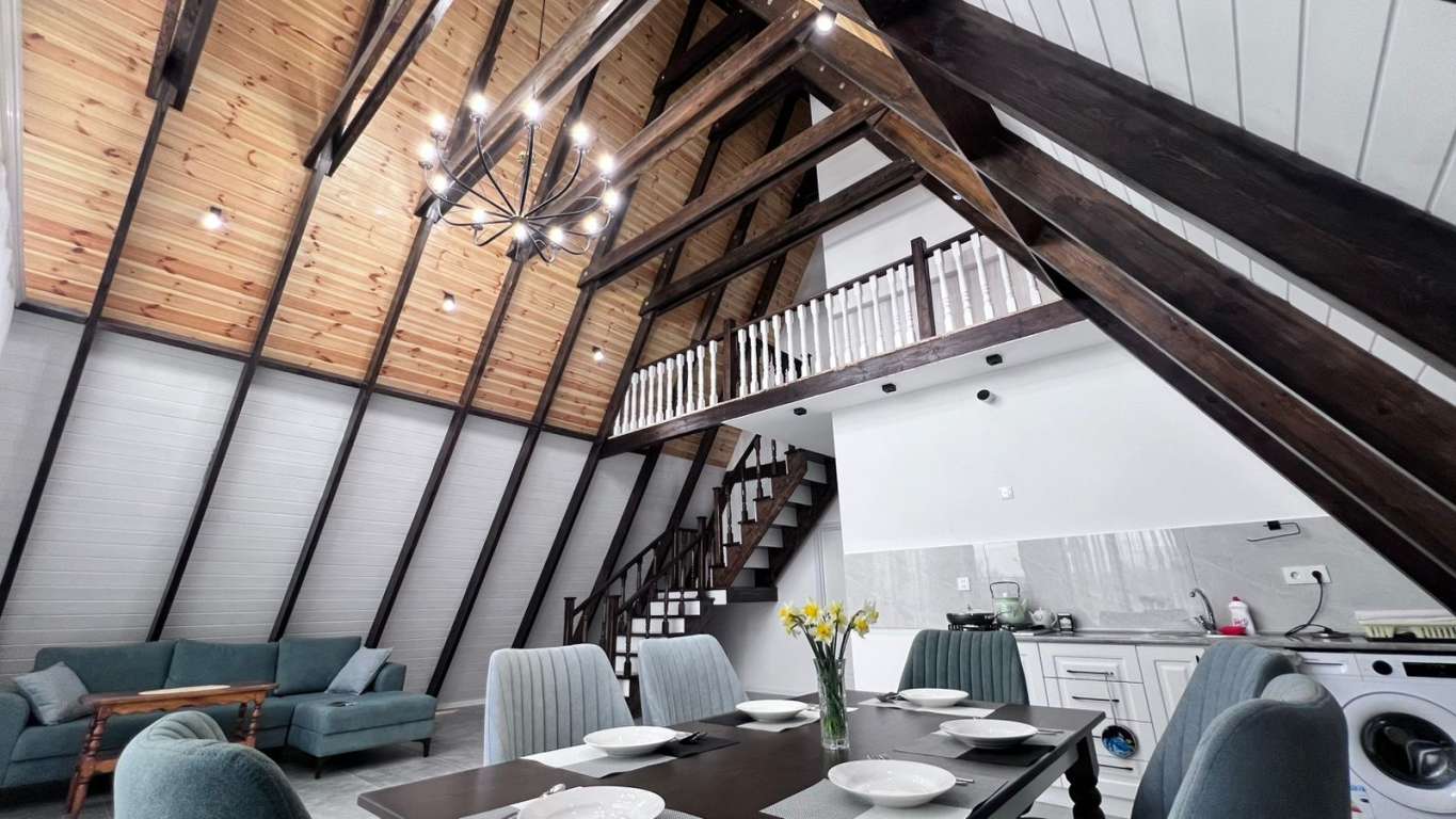 Qəbələ Qəbələ, Azerbaijan günlük kirayə A-Frame 150 AZN-a 4 otaqlı