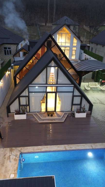 Quba 8R88+52 Гюнешли, Азербайджан günlük kirayə Həyət evi / Villa 250 AZN-a 4 otaqlı