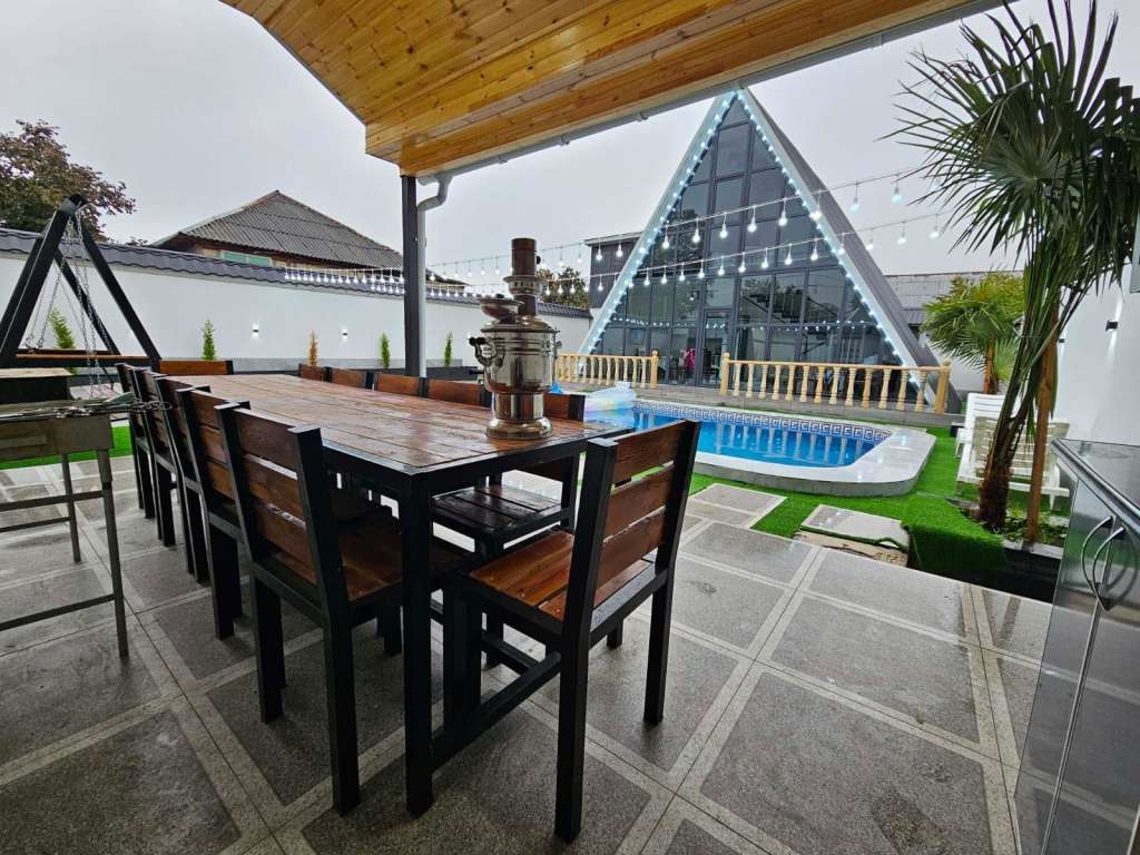 Qəbələ XRRW+987, Qəbələ, Azərbaycan günlük kirayə A-Frame 350 AZN-a 4 otaqlı