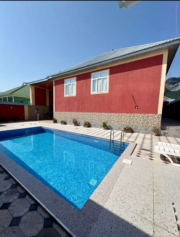 Qəbələ XRQG+3MJ, Kebele, Azerbaycan günlük kirayə Həyət evi / Villa 180 AZN-a 3 otaqlı
