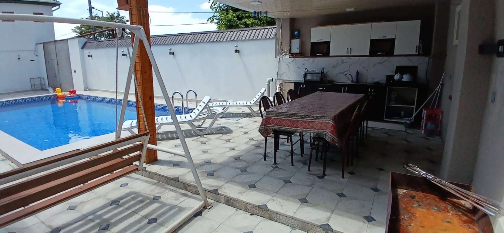 Qəbələ WRH3+55W, Kebele 3630, Azerbaycan günlük kirayə Həyət evi / Villa 200 AZN-a 3 otaqlı