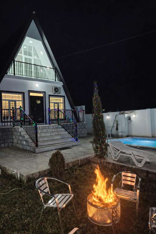 Qəbələ WRV5+9W Zarağan, Azerbaycan günlük kirayə Həyət evi / Villa 250 AZN-a 3 otaqlı