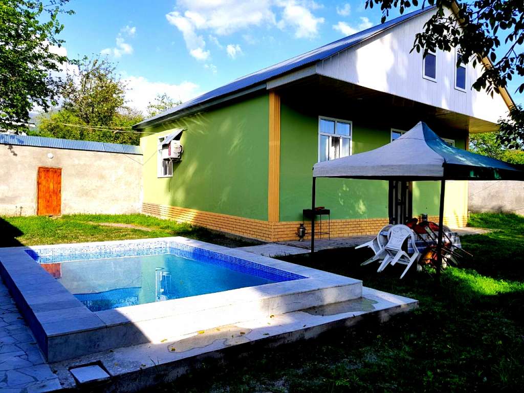 Qəbələ Qəbələ, Азербайджан Azərbaycanda günlük kirayə Həyət evi / Villa 150 AZN-a 3 otaqlı