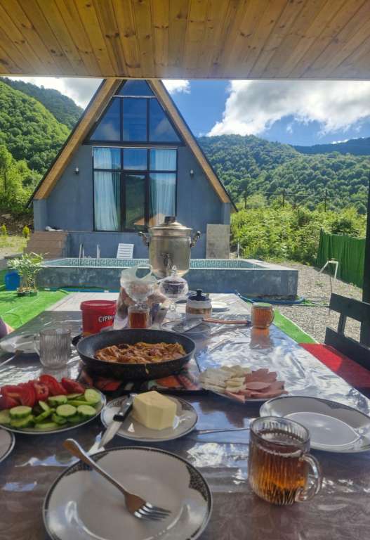 İsmayıllı X355+M8 Qalacıq, Azerbaycan günlük kirayə A-Frame 170 AZN-a 3 otaqlı
