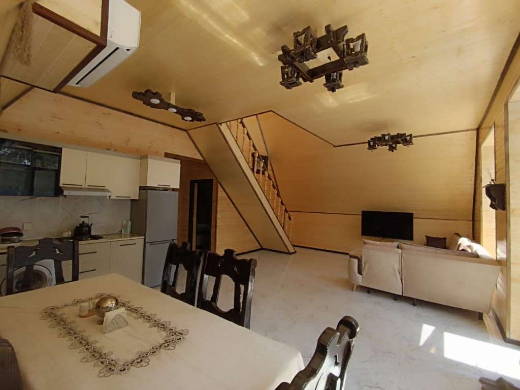 Qəbələ Mıxlıqovaq, Azərbaycan günlük kirayə A-Frame 250 AZN-a 4 otaqlı