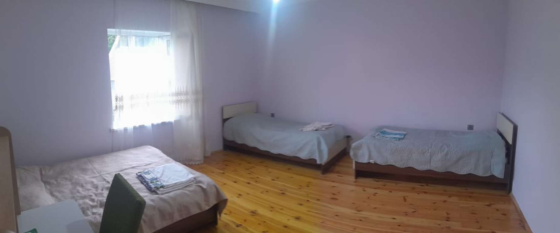 Qax Agcay günlük kirayə Həyət evi / Villa 80 AZN-a 3 otaqlı