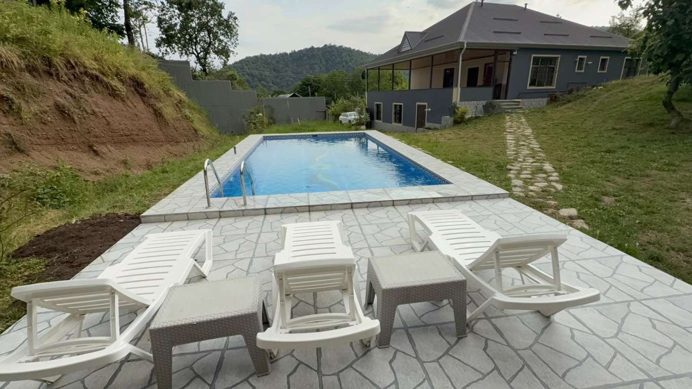 Qəbələ Vəndam Qəsəbəsi Cümə Məscidi, Vəndam, Azərbaycan günlük kirayə Həyət evi / Villa 250 AZN-a 3 otaqlı