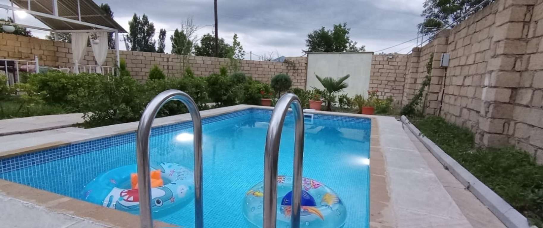 Qəbələ XW3R+VVR, Vəndam, Azərbaycan günlük kirayə Həyət evi / Villa 230 AZN-a 3 otaqlı