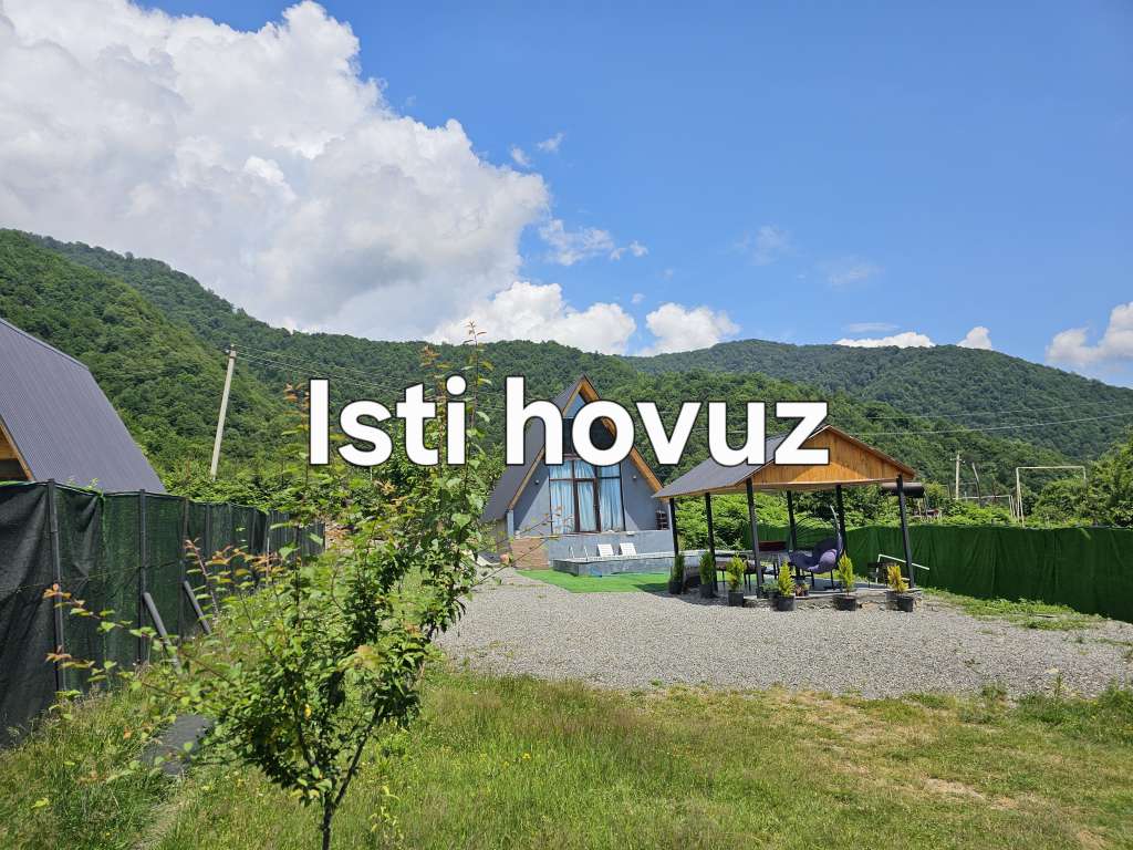 İsmayıllı X355+M8 Qalacıq, Azerbaycan Azərbaycanda günlük kirayə A-Frame 170 AZN-a 3 otaqlı