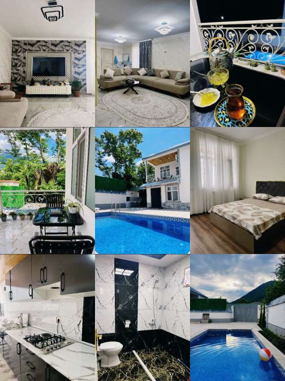 Qəbələ Qəbələ, Azerbaycan günlük kirayə Həyət evi / Villa 250 AZN-a 3 otaqlı