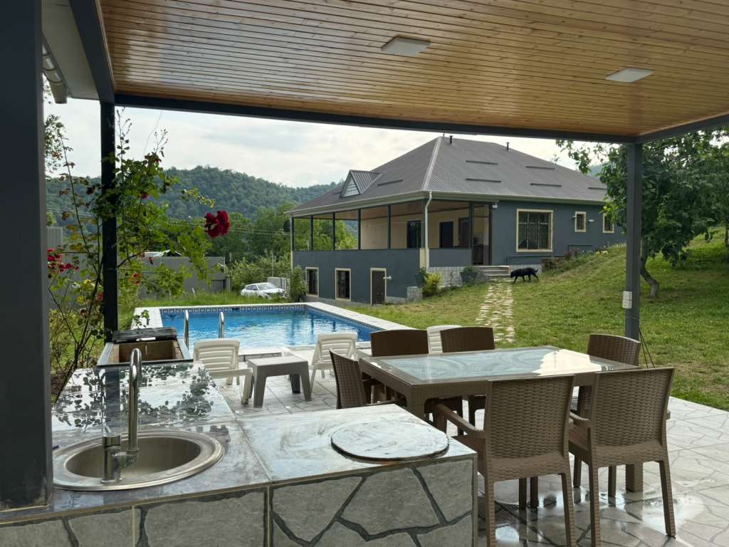Qəbələ Vəndam günlük kirayə Həyət evi / Villa 250 AZN-a 3 otaqlı