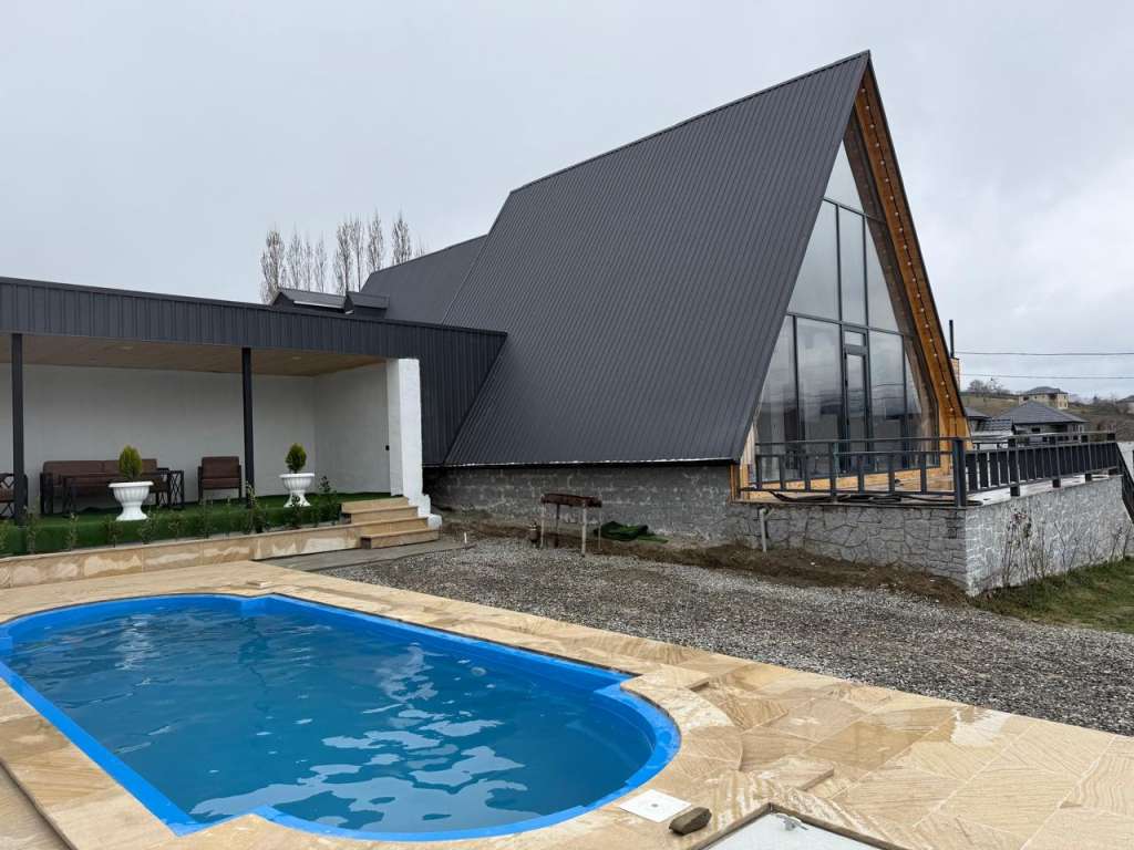 Quba Quba, Азербайджан Azərbaycanda günlük kirayə A-Frame 250 AZN-a 4 otaqlı