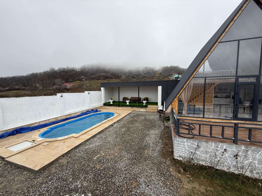 Quba Quba, Азербайджан günlük kirayə A-Frame 250 AZN-a 4 otaqlı