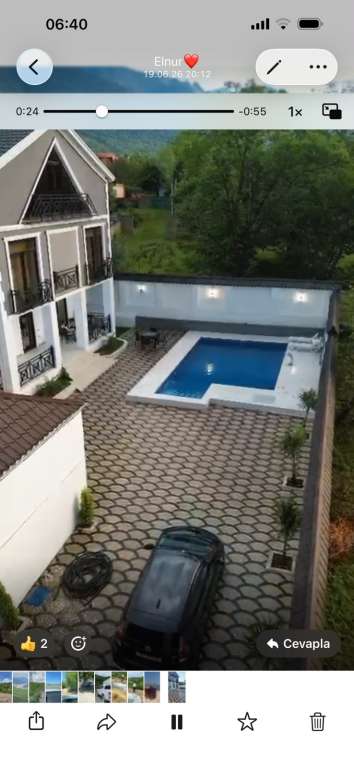 Qəbələ Qəbələ günlük kirayə Həyət evi / Villa 300 AZN-a 3 otaqlı