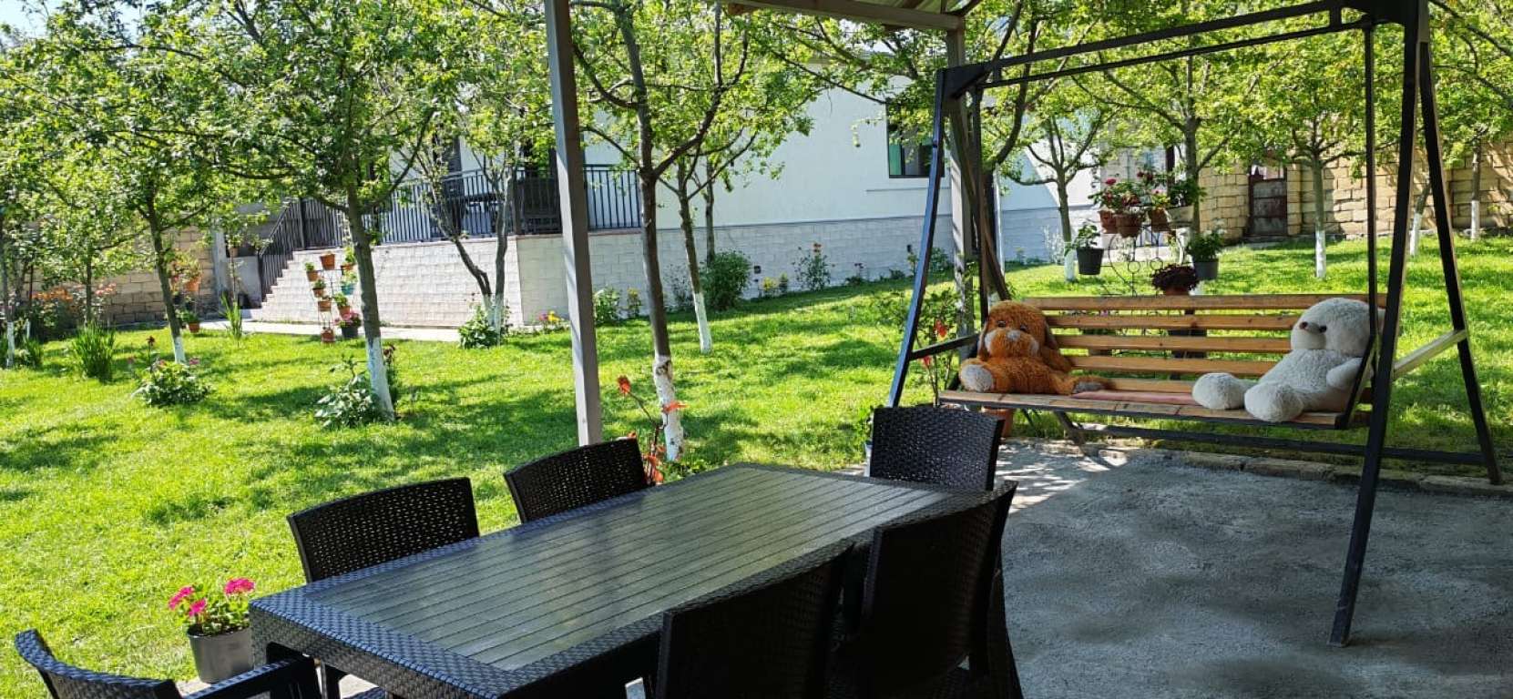 Qəbələ XXF2+F3, Vandam, Azerbaycan günlük kirayə Həyət evi / Villa 100 AZN-a 4 otaqlı