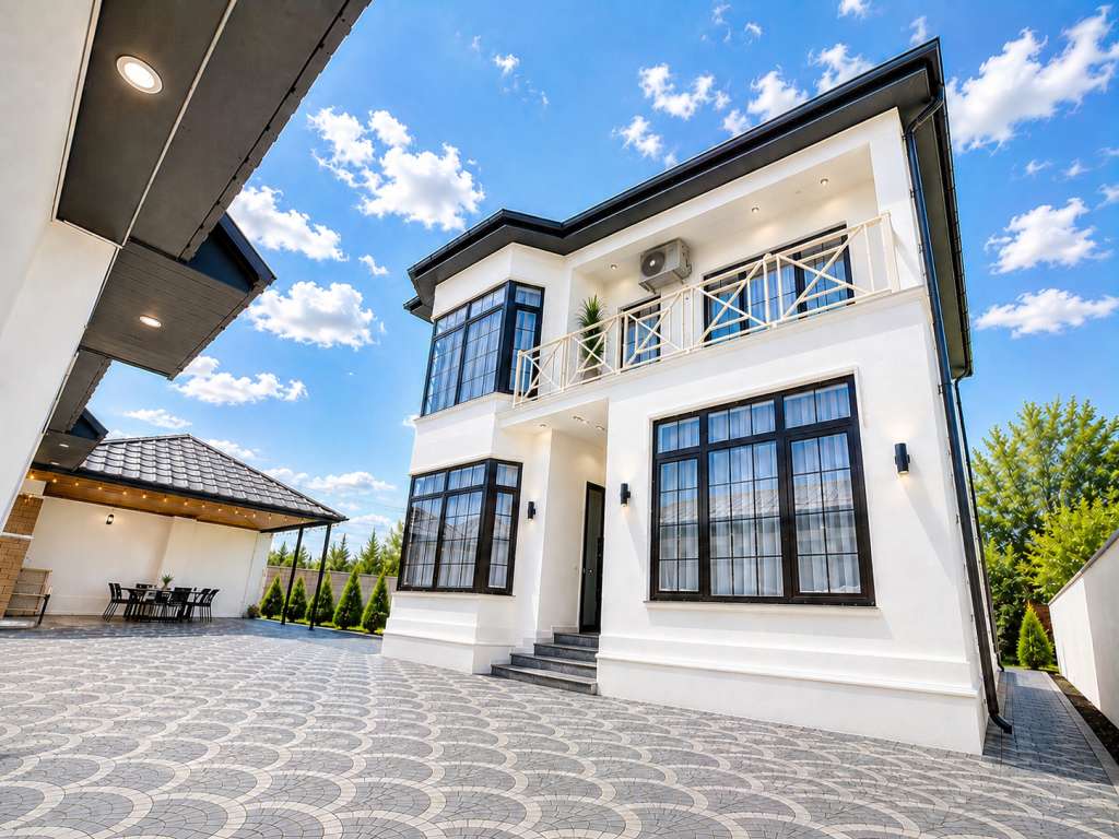 Quba 9F3J+VH Губа, Азербайджан Azərbaycanda günlük kirayə Həyət evi / Villa 170 AZN-a 5 otaqlı