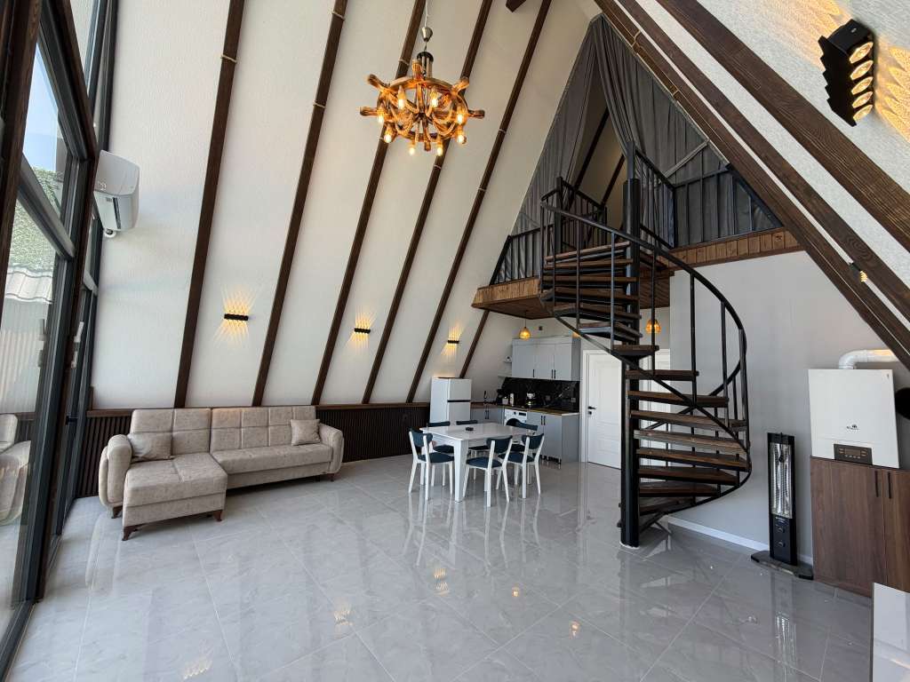 Quba 9G3C+V8V, Kuba 4000, Azerbaycan günlük kirayə A-Frame 250 AZN-a 3 otaqlı