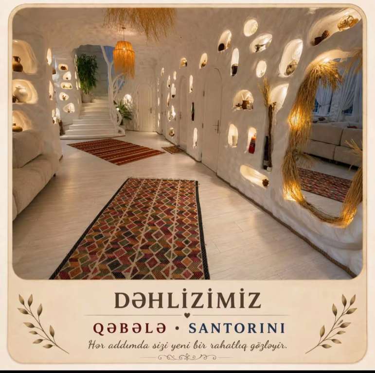 Qəbələ Vəndam günlük kirayə Həyət evi / Villa 350 AZN-a 7 otaqlı
