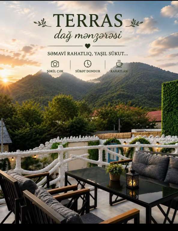 Qəbələ Vəndam günlük kirayə Həyət evi / Villa 350 AZN-a 7 otaqlı