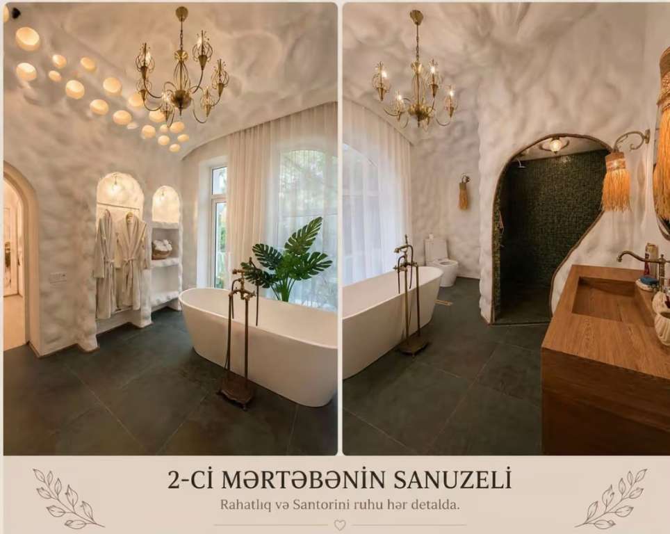 Qəbələ Vəndam günlük kirayə Həyət evi / Villa 350 AZN-a 7 otaqlı