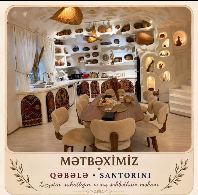 Qəbələ Vəndam günlük kirayə Həyət evi / Villa 350 AZN-a 7 otaqlı