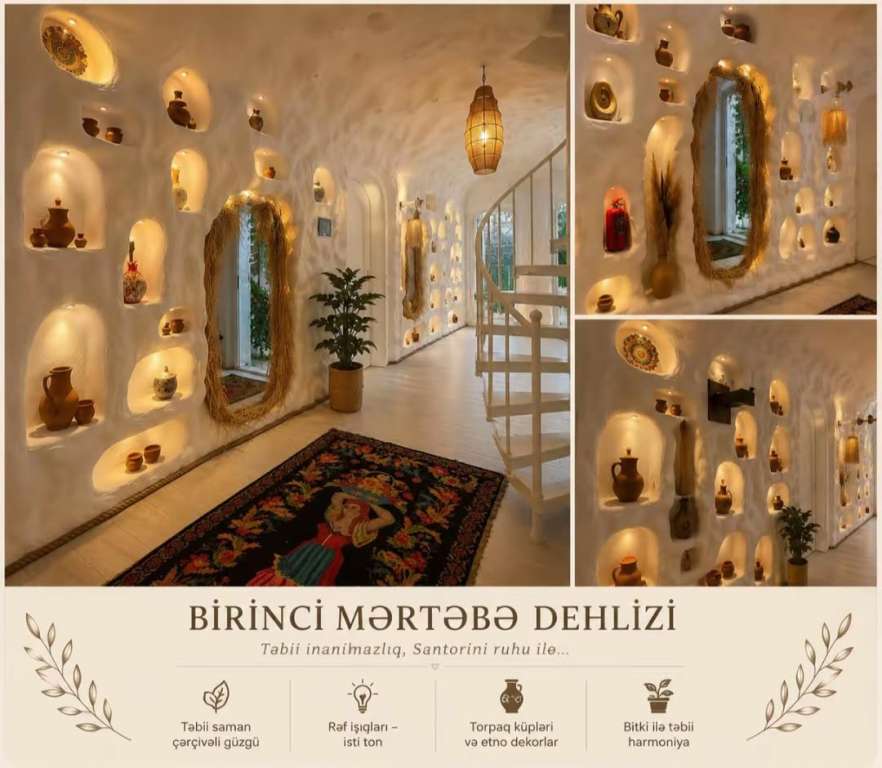 Qəbələ Vəndam günlük kirayə Həyət evi / Villa 350 AZN-a 7 otaqlı