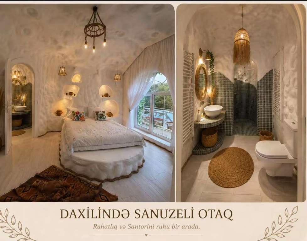 Qəbələ Vəndam günlük kirayə Həyət evi / Villa 350 AZN-a 7 otaqlı