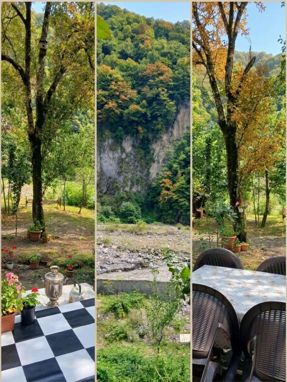 Qax Ağçay, Азербайджан günlük kirayə Həyət evi / Villa 50 AZN-a 2 otaqlı